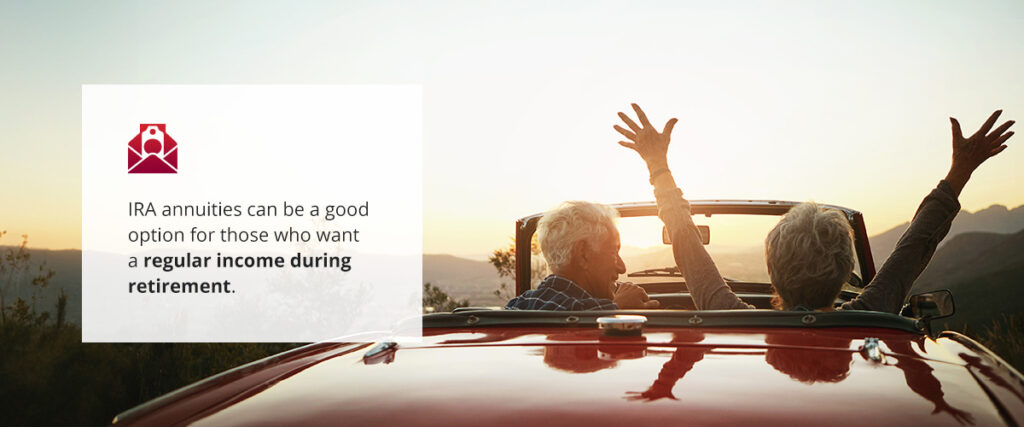 regular income during retirement