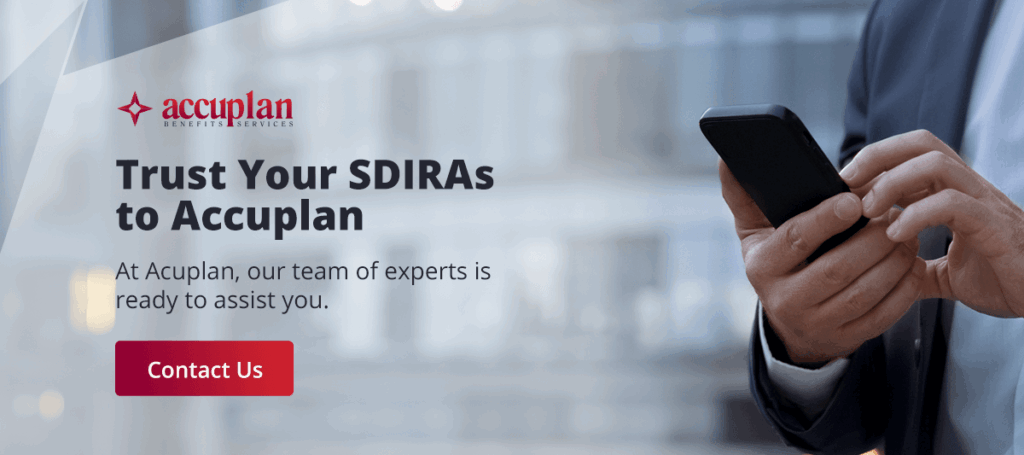 Trust Your SDIRAs to Accuplan