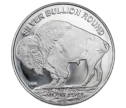Silver Bullion Round